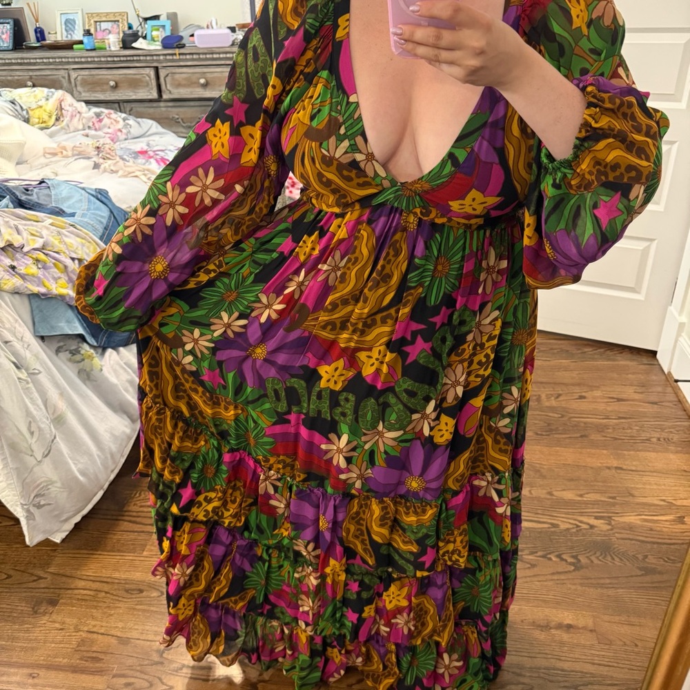 FARM Rio Star Fruit Maxi Dress